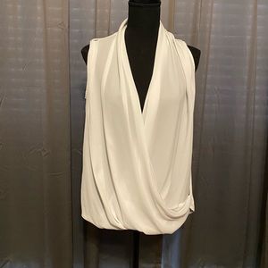 Ming Crossover Sleeveless Top